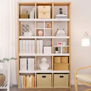 High quality modern design hot sale wood cupboard design comic book display rack (SZ-FCB363)