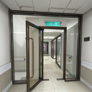 <span class=keywords><strong>Porta</strong></span> in Vetro Ignifugo Standard Europeo EN 0.5-2 Ore con Superficie Rifinita <span class=keywords><strong>per</strong></span> Uso Interno/Esterno in Appartamenti, Seminterrati e Hotel - Product Image 2