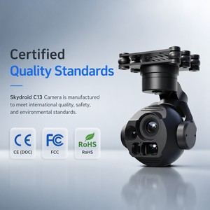 Caméra thermique à double éclairage C13 haute performance avec suivi automatique pour la surveillance de sécurité (vente en gros) - Product Image 5