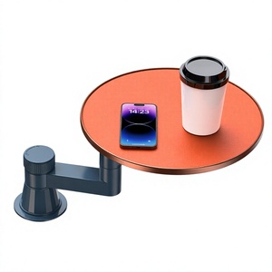 Plateau de siège arrière de voiture rotatif multifonctionnel à clipser, bureau d'étude en panneau artificiel - Product Image 2