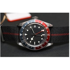Montres GMT super lumineuses <span class=keywords><strong>bracelet</strong></span> en acier inoxydable montres-bracelets pour plongeur automatique - Product Image 5