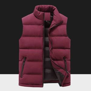 Chaleco Acolchado Azul Marino Unisex, Delgado, Cálido, para Invierno, Uniformes de Trabajo, Ropa de Equipo - Product Image 2