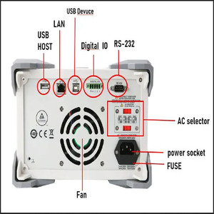 แหล่งจ่ายไฟเชิงเส้นแบบตั้งโปรแกรมได้สูง328W 4Ch UDP3305S-E UNI-T - Product Image 3