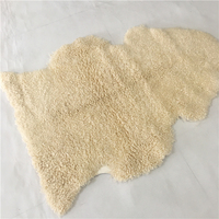 Peau d'agneau en cuir véritable peau de mouton naturelle