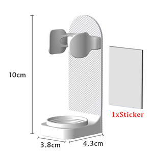 Wholesale Wall Mounted Holder Bathroom <b>Storage</b> Rack No Drilling Adults Children - Product Image 6