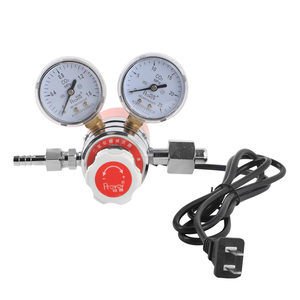 Máquina de soldadura 250W Dual-<span class=keywords><strong>heated</strong></span> 36V 110V 220V Regulador de presión de dióxido de carbono de <span class=keywords><strong>CO2</strong></span> calentado eléctrico para MAG - Product Image 1