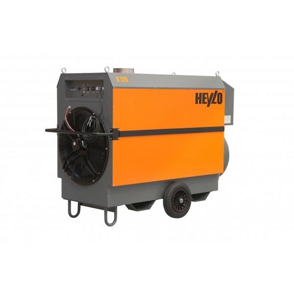 Heylo Oil Heater K 160 R 160 Kw Warm Air Generator Mobile Construction ...