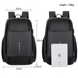 OEM Factory Wholesale Business Laptop Backpack <b>Large</b> Capacity Leisure Travel Mochilas Smart Waterproof Computer <b>Rucksack</b> - Product Image 5