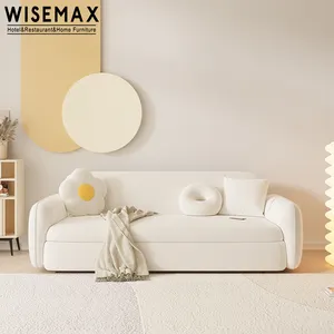 WISEMAX mobili appartamento tessuto di piccole dimensioni divano a forma di i divano letto pieghevole in tessuto moderno divano letto king size per soggiorno