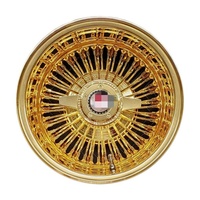 Nouvelle jante flottante Wen Qi à rayons décalés 20x8 22x8 24x10 26x10 22-26 pouces Or pour Escalade Tahoe Impala