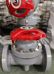 Valvola a Diaframma Manuale in CPVC Resistente alla Corrosione per Acidi, Trattamento Acque a Bassa Temperatura, Industria Chimica e Tubazioni - Product Image 2