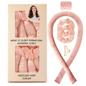 Oferta Especial: Set de Rulos de Seda Sin Calor, Diadema para Rizos Sin Calor y Rulos Térmicos para Dormir Durante la Noche - Product Image 1