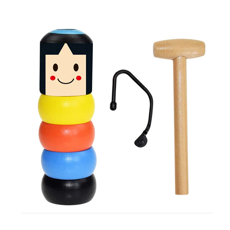 Небьющаяся иммортная сценическая Подставка Набор для трюков детская забавная Деревянная волшебная игрушка иммортальная кукла Дарума Деревянная волшебная игрушка для мужчин