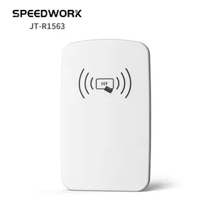 JT-R1563 Hf <span class=keywords><strong>RFID</strong></span> 데스크탑 리더 라이터 더블 USB 데스크탑 Hf <span class=keywords><strong>RFID</strong></span> <span class=keywords><strong>13.56Mhz</strong></span> ISO <span class=keywords><strong>15693</strong></span>/ISO/IEC14443A/B 프로토콜 NFC 지불 - Product Image 4