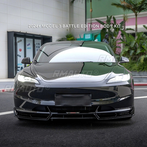สปอยเลอร์กันชนหน้ารถยนต์ ชิ้นส่วนตกแต่งสำหรับ Tesla Model 3 2024+ ฝาครอบป้องกันกันชน ชิ้นส่วนตกแต่ง - Product Image 2