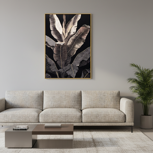 Impressions numériques personnalisées sur toile, motifs floraux en cristal 3D, décor mural pour la maison, peinture moderne HD imperméable - Product Image 3