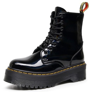 Motorcycle <b>boots</b> - classic retro British style short <b>boots</b> for both men and women made of genuine leather with trendy design - Product Image 1