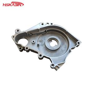 Cache-carter latéral en alliage d'aluminium pour vilebrequin de motocross KB Bull 110 avec support intégré et bouclier thermique |   Couverture de remplacement pour design encastré - Product Image 2