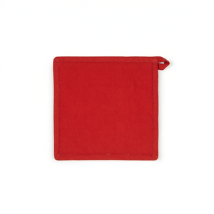 Poggiapentola Excelsa in cotone 20x20 cm rosso, Guanti da forno - Product Image 3