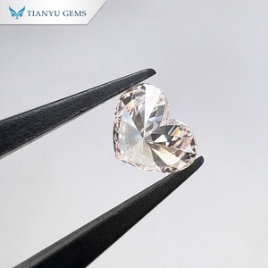 <span class=keywords><strong>Diamante</strong></span> Cultivado en Laboratorio Tianyu Gems <span class=keywords><strong>de</strong></span> 0.5ct, Corte Corazón <span class=keywords><strong>Rosa</strong></span> Fantasía, para Anillos <span class=keywords><strong>de</strong></span> Joyería - Product Image 5