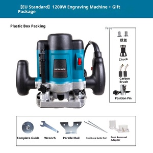 Routeur à bois électrique de qualité industrielle Diamond Steed, vitesse variable, fonctions de gravure et de découpe, multifonction, mortaise, serrure 5 6 - Product Image 6