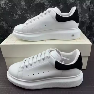 Chaussures décontractées à lacets en cuir véritable Alexander de haute qualité pour femmes, chaussures de sport antidérapantes pour hommes - Product Image 1