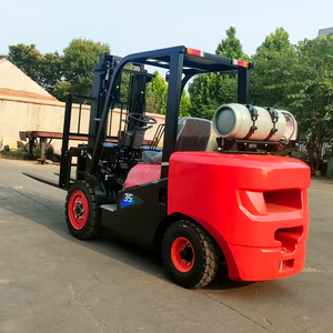 מלגזה דיזל/בנזין/גז <span class=keywords><strong>LPG</strong></span> <span class=keywords><strong>3</strong></span>.5 טון/4 טון, מאושרת CE ו-ISO, לכל תנאי מזג אוויר חיצוניים. - Product Image 1