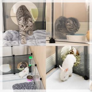 Thỏ Playpen Guinea Lợn Lồng Hamster Lồng Thú Vị Trò Chơi Lỗ Thiết Kế Cho Động Vật Nhỏ Vật Nuôi Lồng - Product Image 5