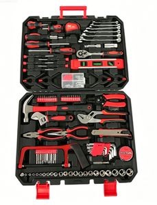Kit d'outils multifonctionnels pour la maison, 158 pièces, avec étui de rangement rigide pour la réparation et l'entretien domestique - Product Image 2