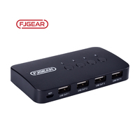 U404 Fjgear Vente à chaud 4 entrées 4 sorties Support clavier et souris sans fil Commutateur de partage USB Sélecteur USB HDMI