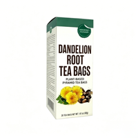 OEM ODM Tisane de racine de pissenlit HACCP ISO22000 20 sachets 40g Sans caféine Infusion chaude ou glacée