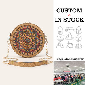 Bohemian Multi-element <b>Retro</b> Ethnic Style Oval Chain Bark Shoulder Bag for Women - Product Image 1