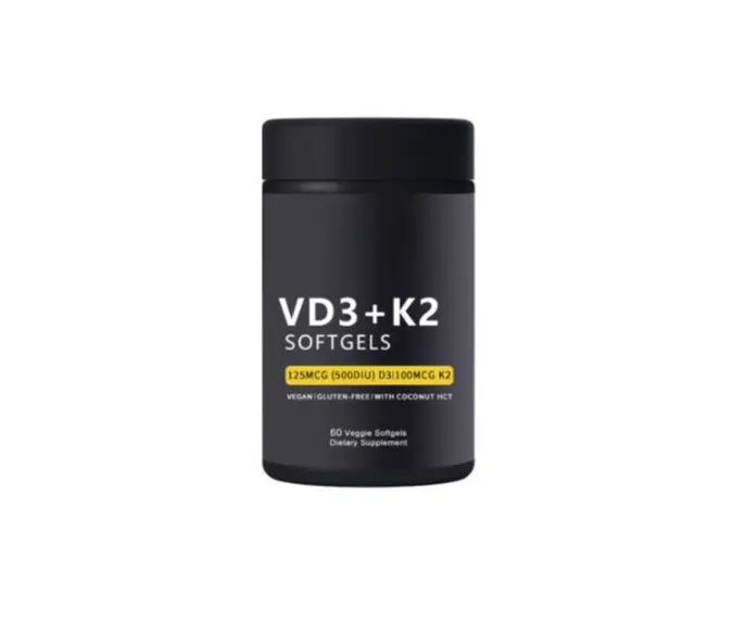 Aanvullende Botversterkende Calciummagnesium Vitamine K2 Vitamine D3 Softgels