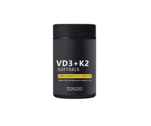 Supplément Os Renforcement Calcium Magnésium Vitamine K2 Vitamine D3 Gélules