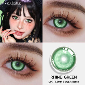 EYESHARE Lentilles de contact rouges pour Halloween, lentilles fantaisie souples, lentilles <span class=keywords><strong>Sharingan</strong></span>, lentilles de couleur pour cosplay, Lentes De Contacto - Product Image 4