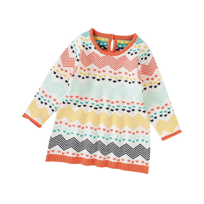 Платье для маленьких девочек Mimixiong, летнее милое мягкое трикотажное платье с вышивкой и длинным рукавом для новорожденных