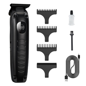 Tondeuse à barbe électrique professionnelle DOODA en stock, lame en acier inoxydable, rechargeable par USB, sans fil - Product Image 4