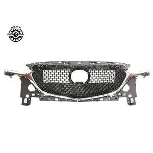 Body kit Accessories Plastic Front bumper Grille assembly with Strip Chrome for Mazda 6 Atenza 2020 GSH7-50-710