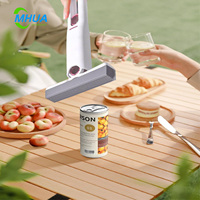 Mini vadrouilles portables outils de nettoyage ménagers avec écran de verre d'essuie-glace portable pour le nettoyage des sols et des bureaux