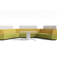 Conjunto Modular de Alto Rendimiento con Módulos Intercambiables, Tela Personalizable, Tamaño a Medida, para Proyectos Comerciales, Oficinas, Vestíbulos y Contratos