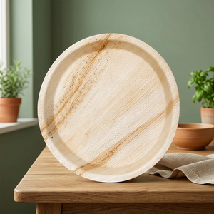Natural Areca Palm Leaf <b>Plates</b> Compostable <b>Disposable</b> <b>plates</b> - Product Image 3