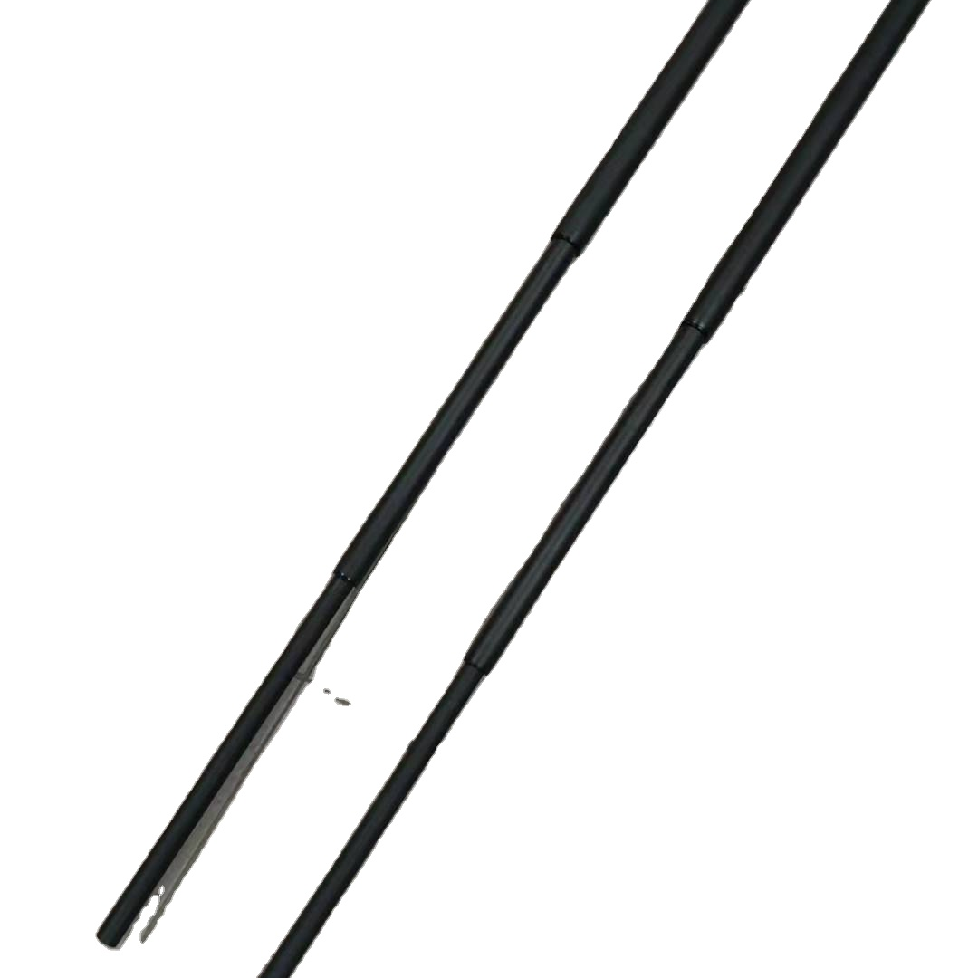 Маленькая рыболовная удочка из стекловолокна, из углеродного волокна, с круглой трубкой