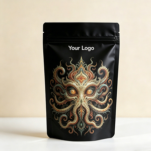Bolsa con Cierre Personalizada de Sheng Kang Packaging, Bolsa con Cierre Hermético de Grado Alimenticio, Impresión en Huecograbado, Diseño Floral Rojo - Product Image 6