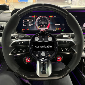 Volant semi-carbone avec écran OLED pour AMG C43 E53 G63 W205 W213 W176 W204 W205 W177 W212 W222 - Product Image 1