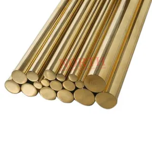 Hot Selling Best 8Mm Brass Red Pure Round Square Flat Copper Bar Rod Price/Bronze Round Bar Copper Alloy C17200 Brass Rod