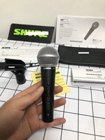 Microphone dynamique SM58S à main, à directivité cardioïde, filaire, pour studio et utilisation professionnelle sur scène en direct, directement de l'usine