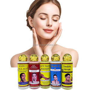 Suero blanqueador e iluminador Gluta Miracle para el cuidado <span class=keywords><strong>de</strong></span> <span class=keywords><strong>la</strong></span> piel africana, aclarador facial con vitamina C, anti-manchas negras. - Product Image 3