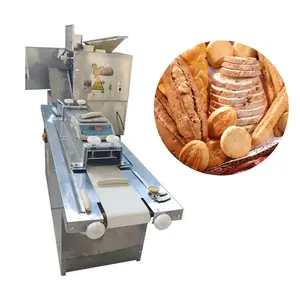 Bread Dough Moulder 304 Stainless Steel Electric Bread Shaping Baking Dough Shaper Machine