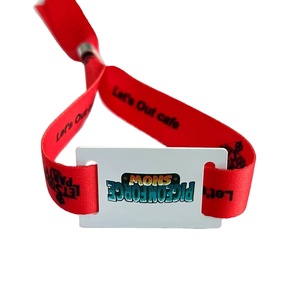 Tùy chỉnh 13.56Mhz 1K RFID <span class=keywords><strong>NFC</strong></span> F08 chip dây đeo cổ tay không thấm nước PVC Vinyl khách sạn sự kiện UHF 215 mã QR thanh toán đầy màu sắc - Product Image 6