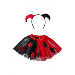 ชุดโจ๊กเกอร์พร้อมกระโปรงและที่คาดผมสำหรับเด็กผู้หญิง - Product Image 1